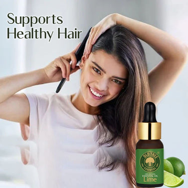 Old Tree Pure Lime Essential Oil for Skin, Hair, Diffuser, Candle Making (15ml) - Undiluted and Natural Perfume Oil with Dropper for Fragrance, Stress Relief and Aromatherapy